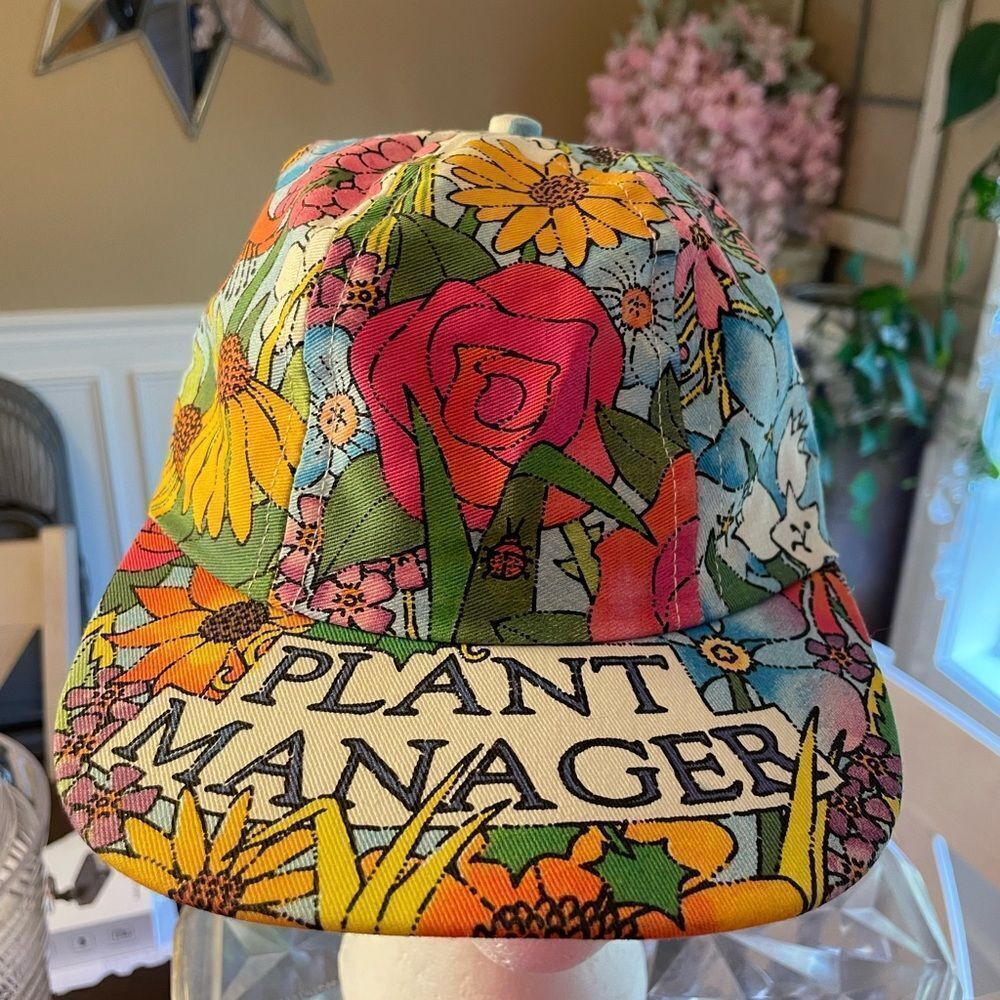 Samuel Byrd Plant Manager Plant Where Your Head is At Flower Adjustable Hat - Picture 15 of 15